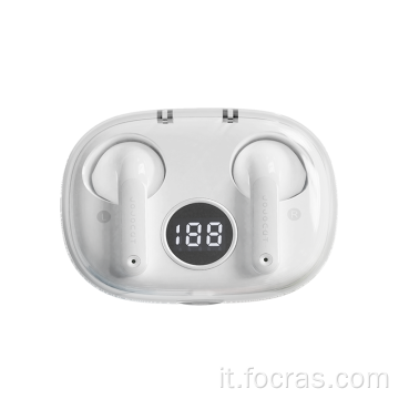 True Wireless Earbuds Cuffie Bluetooth Touch Control